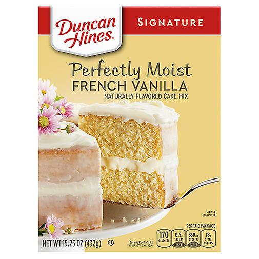 Duncan Hines Perfectly Moist French Vanilla Cake Mix
