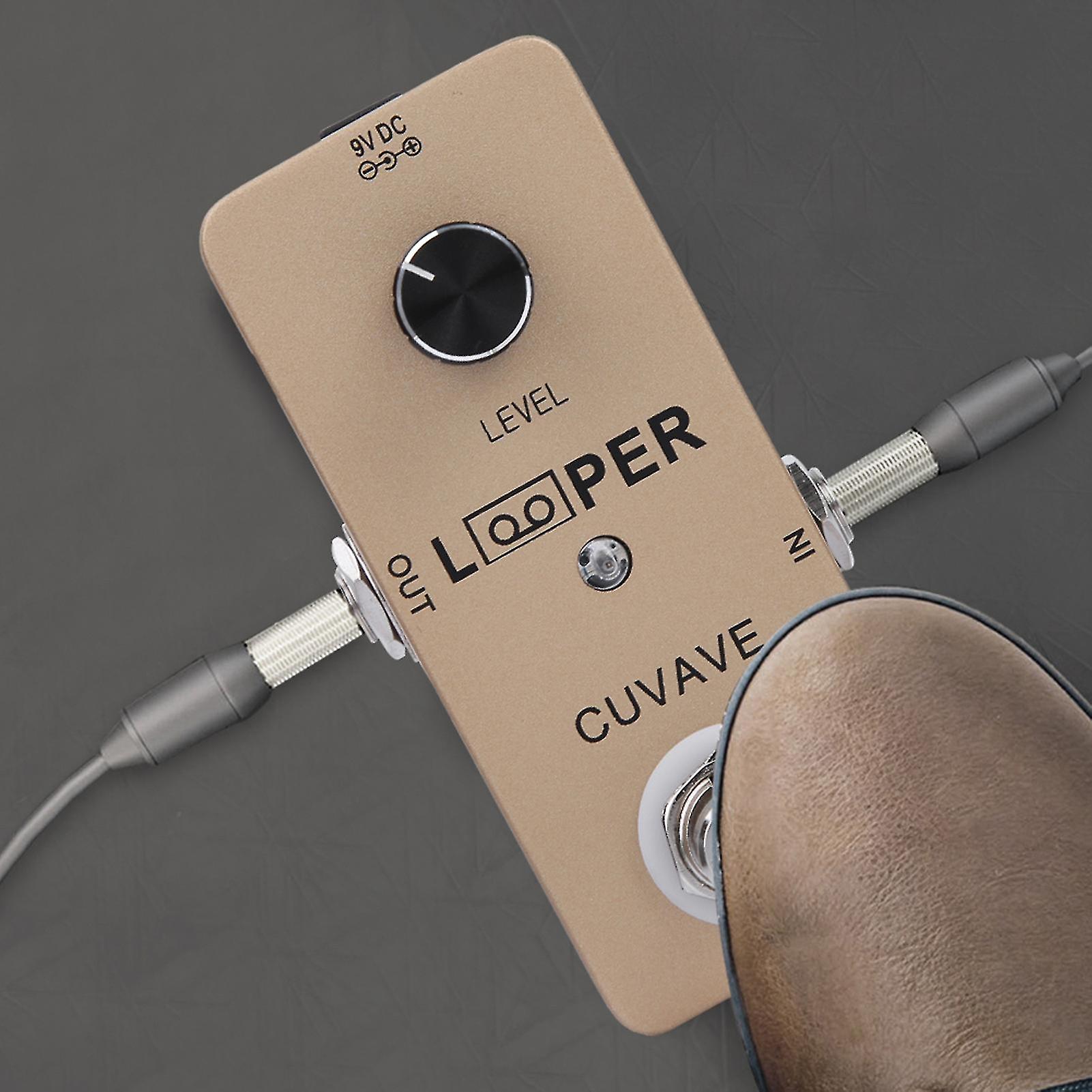 Mini Looper Pedal 5min Recording Full Metal Shell Guitar Effect