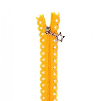 Minerva Star Lace Dress Zips Yellow - 25 cm - each