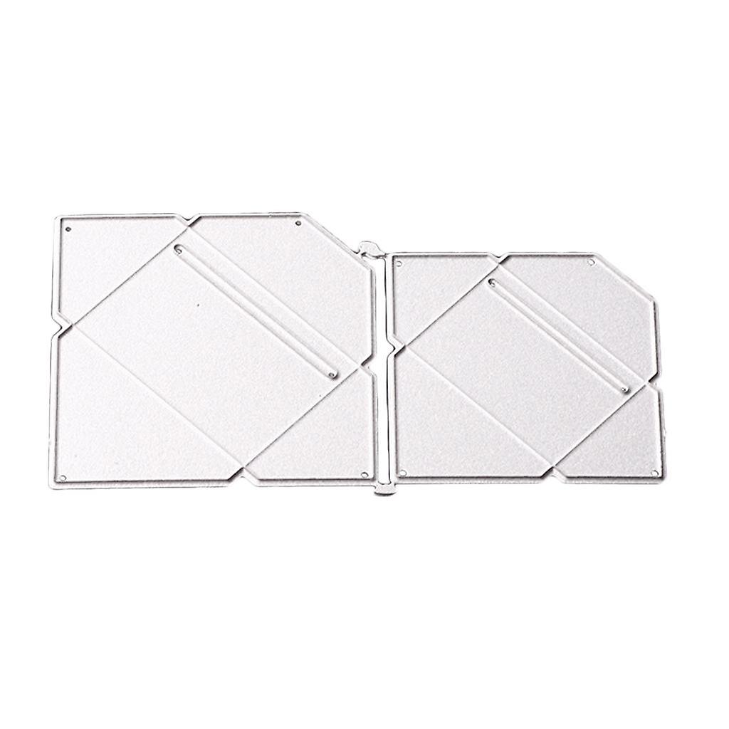 Love Letter Shape DIY Cutting Dies Embossing Stencil Folder Scrapbook Making