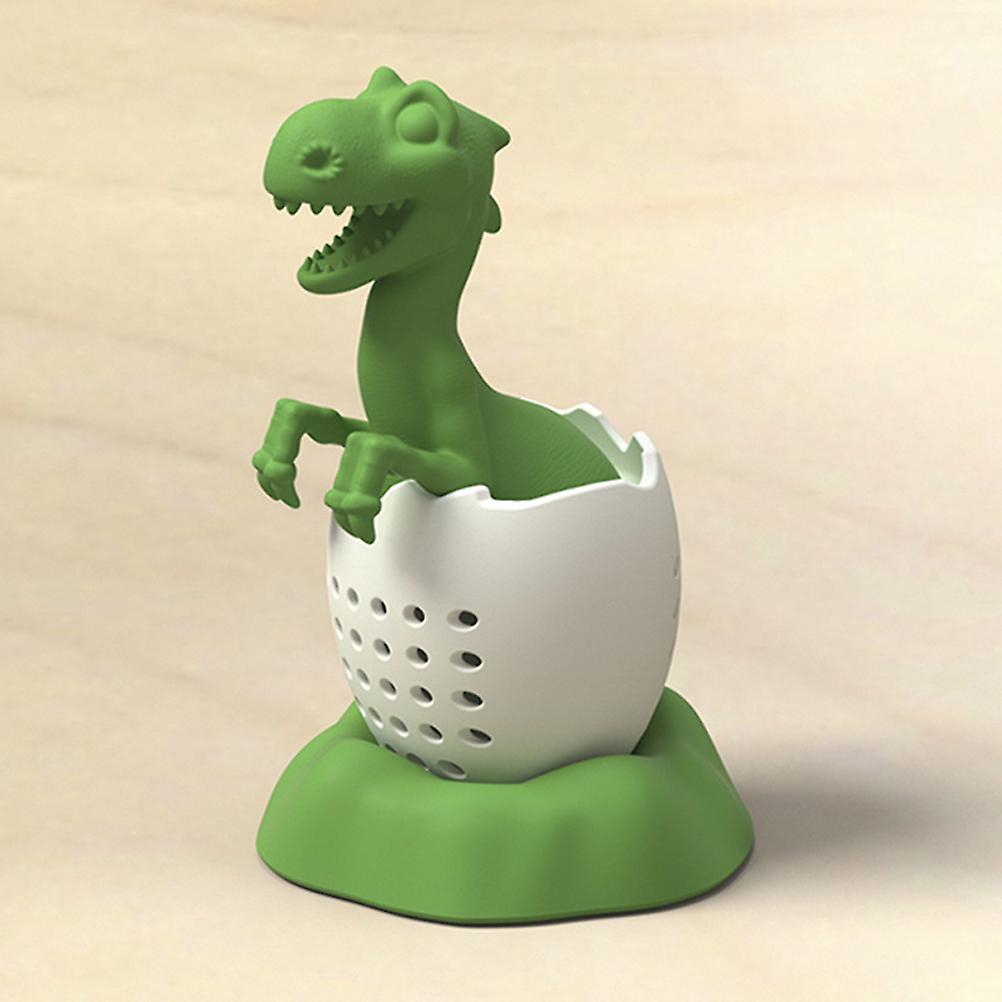 Dinosaur Shaped Tea Filter Silicone Tea Infuser Reusable Tea Bag Strainer