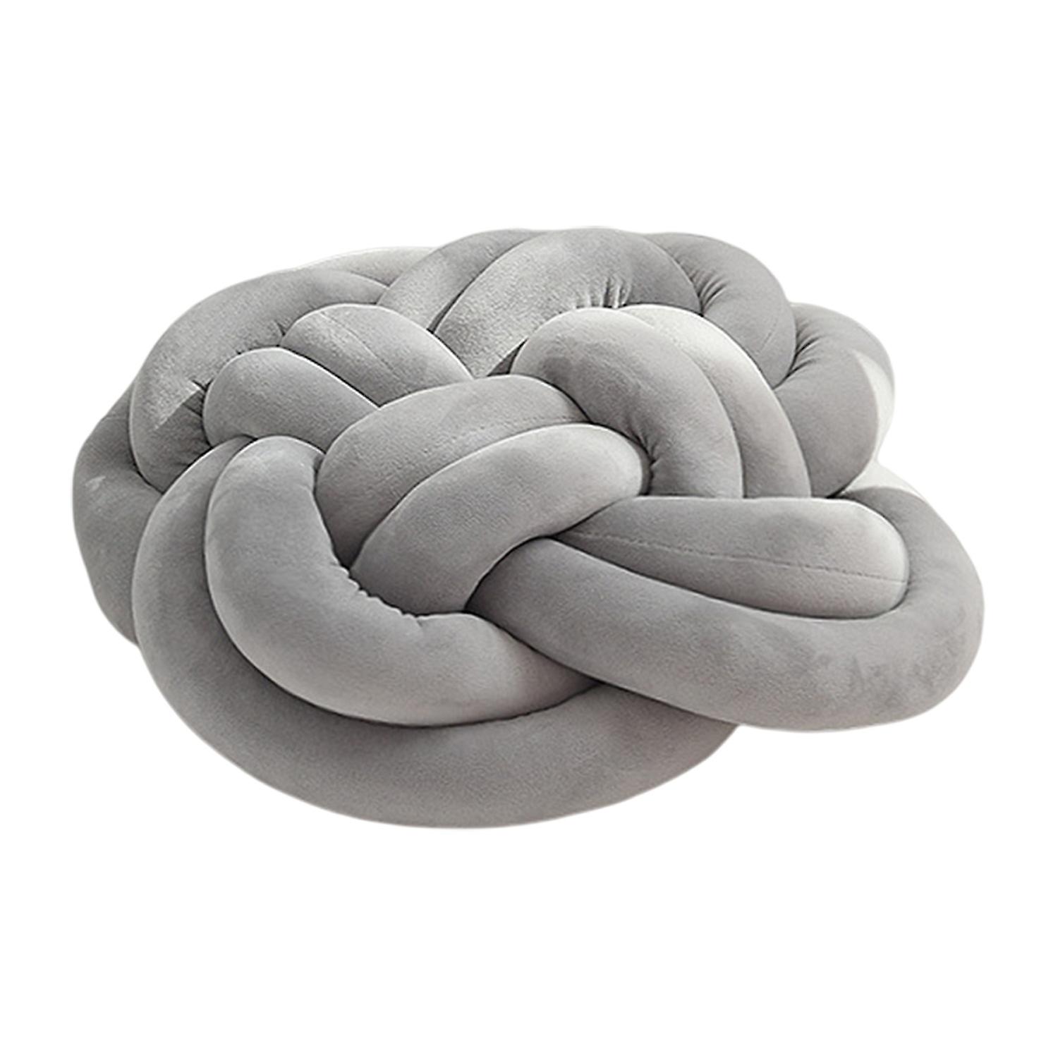 Lumbar Pillow Nordic Style Ultra Soft Home Decoration Elastic INS DIY Hand Knot Fluffy Sofa Seat Cus