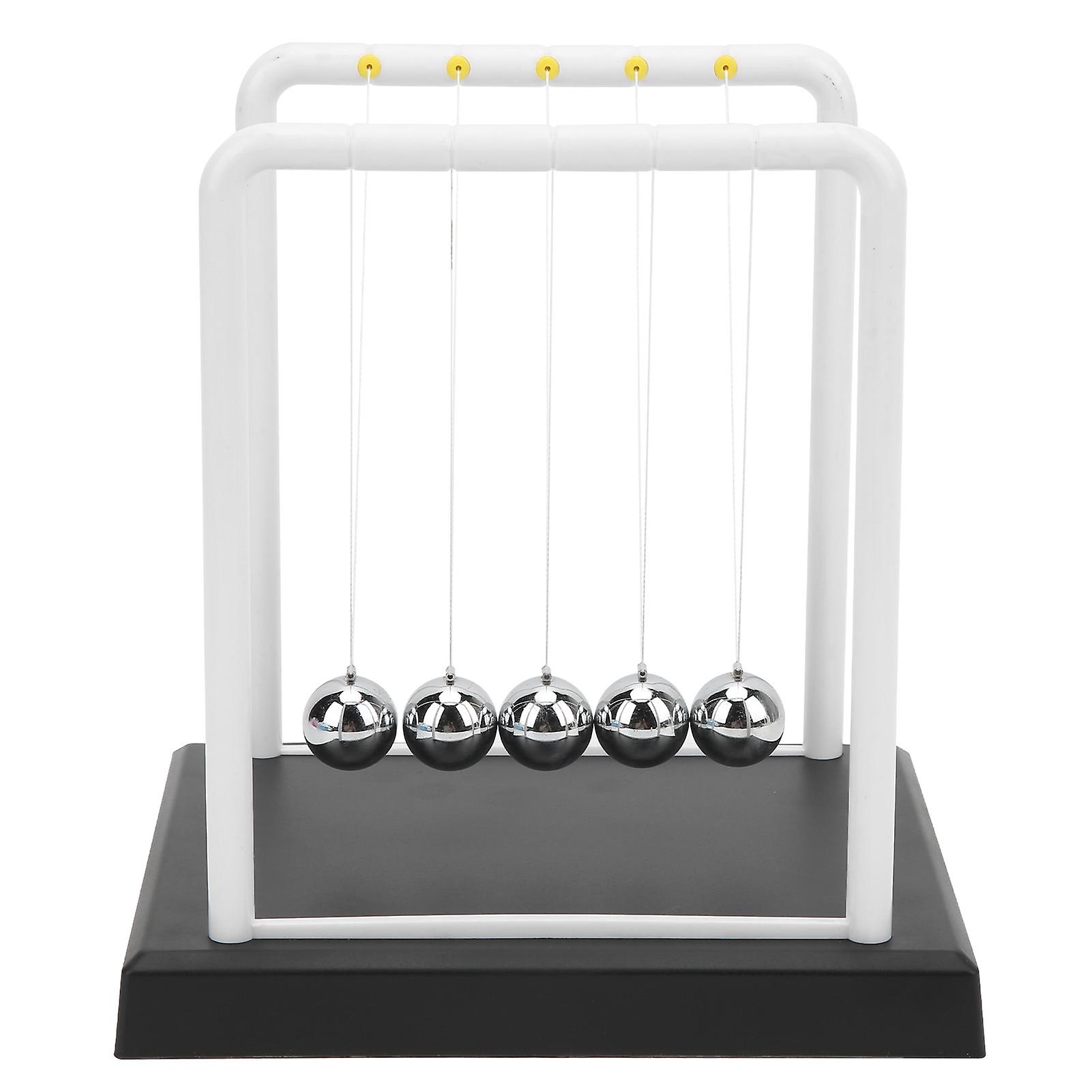 Newtons Cradle Beautiful Stylish Scientific Physics Features Perpetual Motion Desk Toy for Decoration