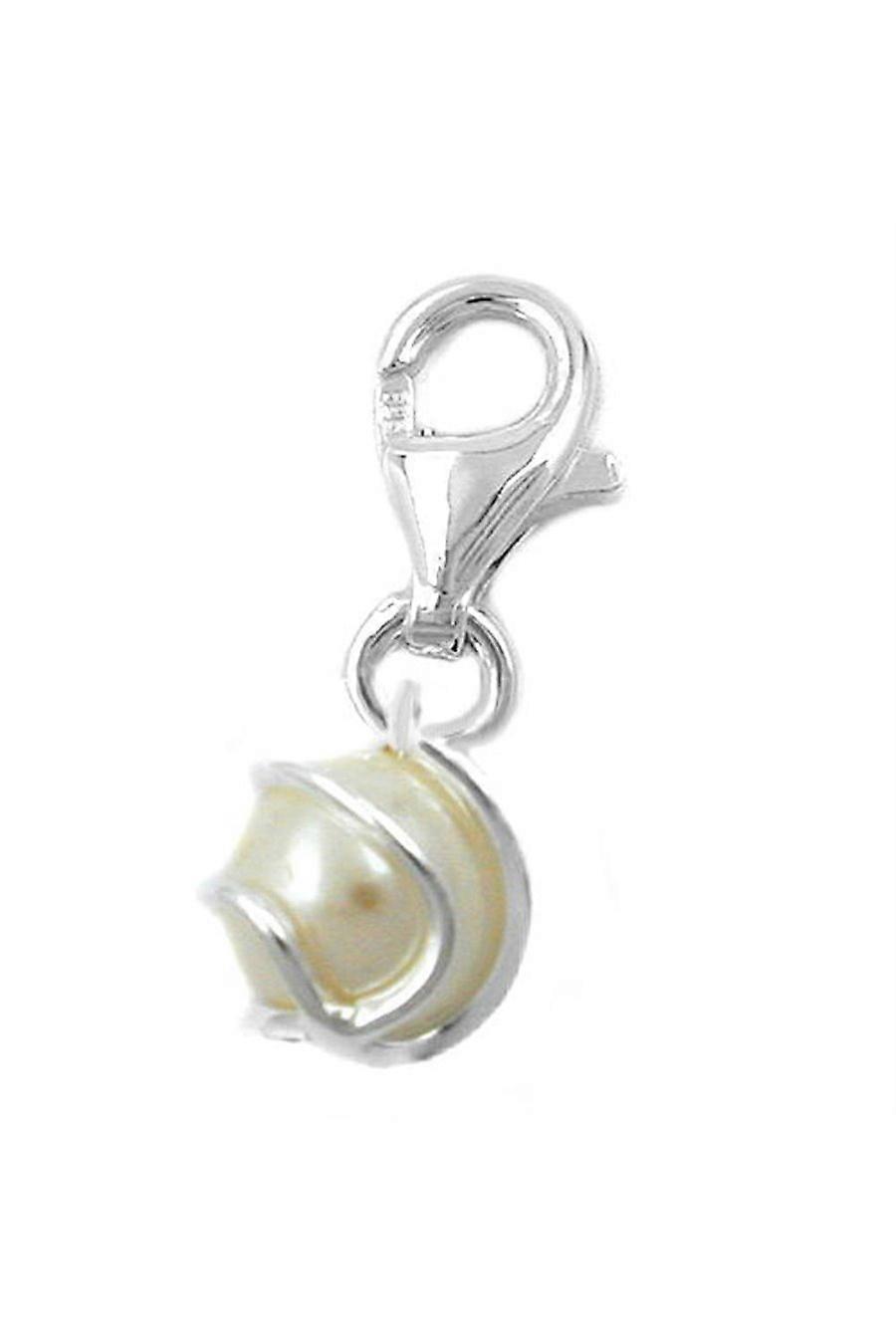 Pendant Charm Imitation Pearl Silver 925 - Gl90714