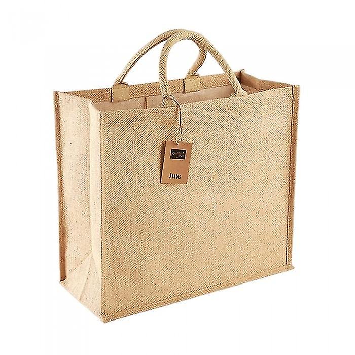 Westford Mill Jumbo Jute Shopper Bag