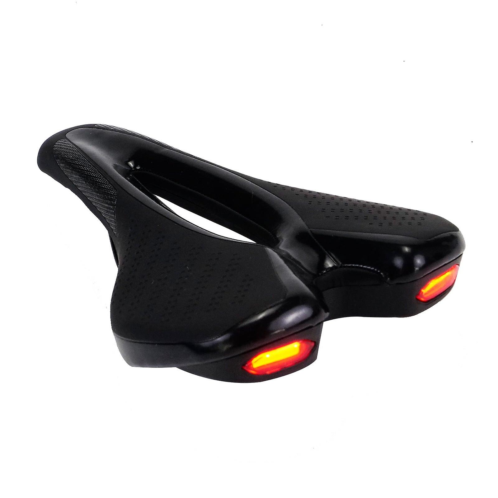 Comfort Bike Seat Bicycle Cushion Hollow Breathable Tail With Light Soft