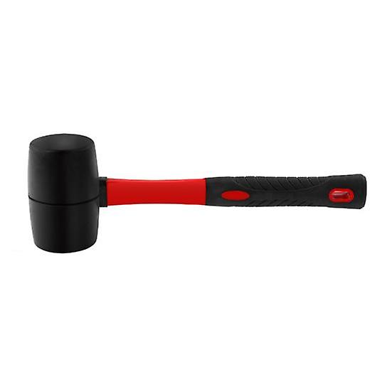 Rubber Mallet Hammer with Non-slip Handle Wear Resistant Shock Absorbing Widely Used Woodworking Camping Hammer