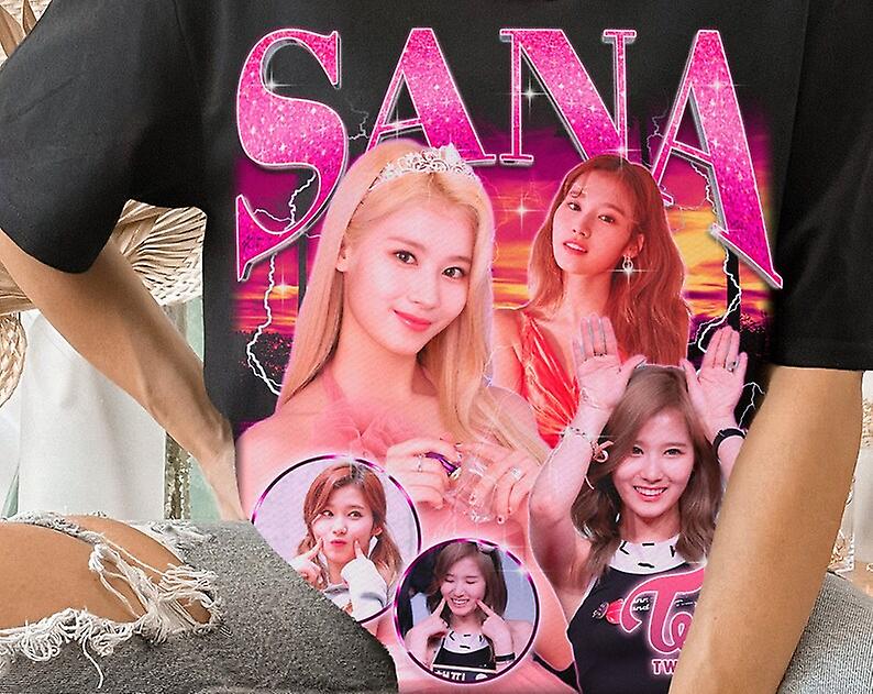 Twice Sana Retro Bootleg T-shirt Twice Shirt Kpop Shirt Kpop