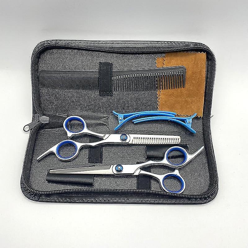 Cisailles à cheveux Professionnel Coiffure Ciseaux Professional Barber Scissors Set