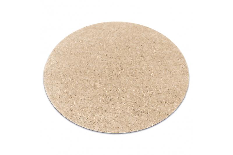Carpet BUENOS circle 6652 shaggy plain, single color cream