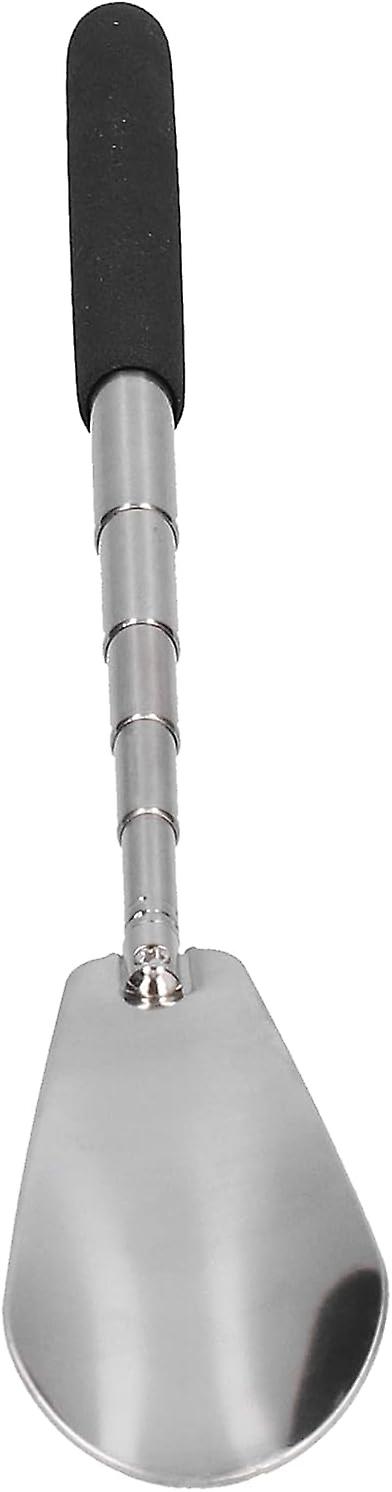Adjustable Shoehorn with Long Handle for Elderly Pregnant Woman Easy Grip RustLength Adjustable Curv