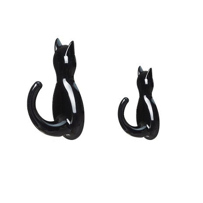 Självhäftande Väggkrokar i Kattdesign, 2-pack