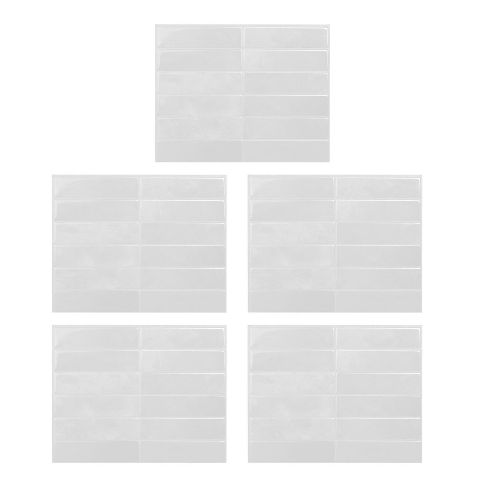 Self-Adhesive Tile Backsplash Sticker Background Wall Decoration for Home Decor