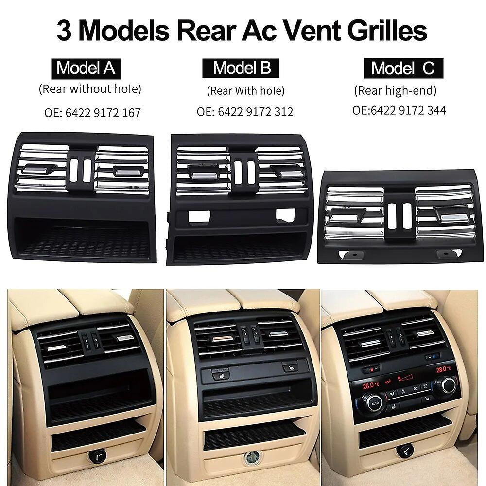 Front-Luftgitter Für BMW 5er F10/F11 | Links, Für Linkslenker | Verchromt | Klimaanlagen-Auslass