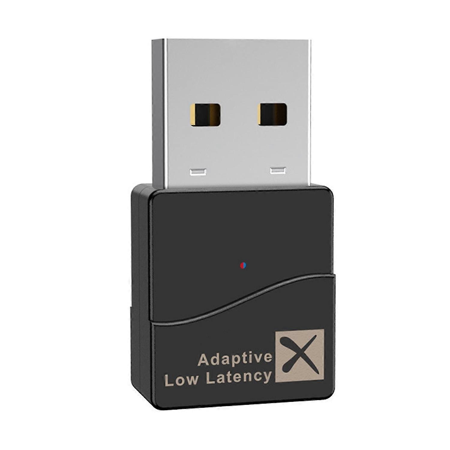 Bluetooth-compatible Transmitter Driver Free Low Latency Mini APTX Adaptive LL SBC USB Dongle Adapte