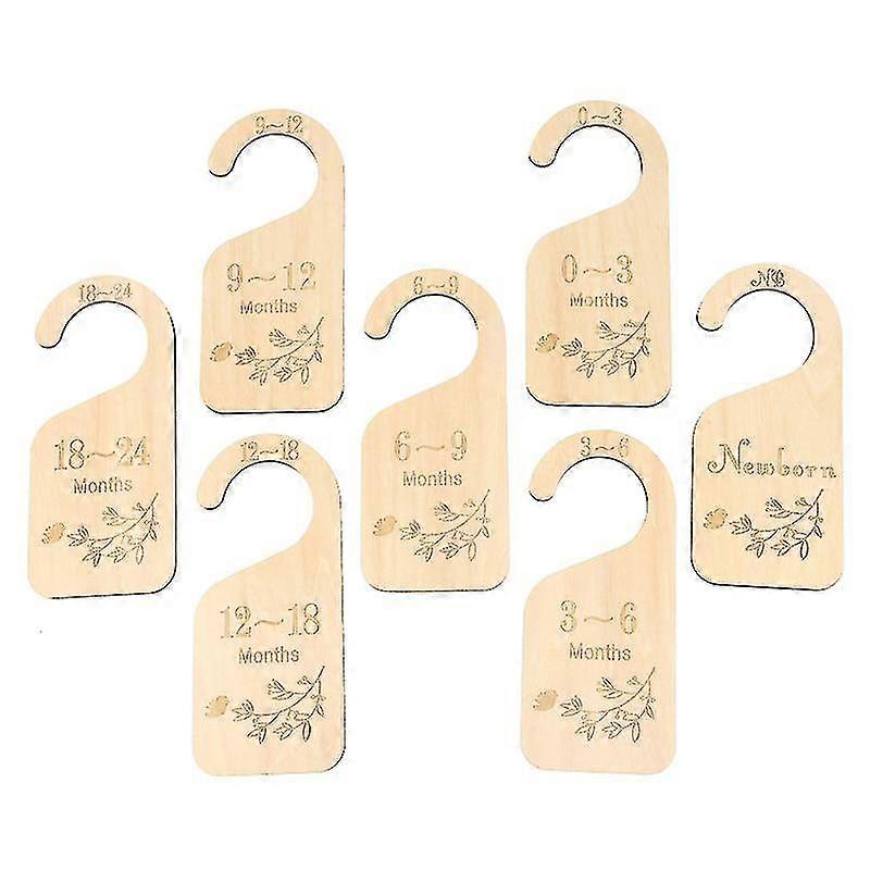 7pcs Storage Hooks, Kids Clothes Divider