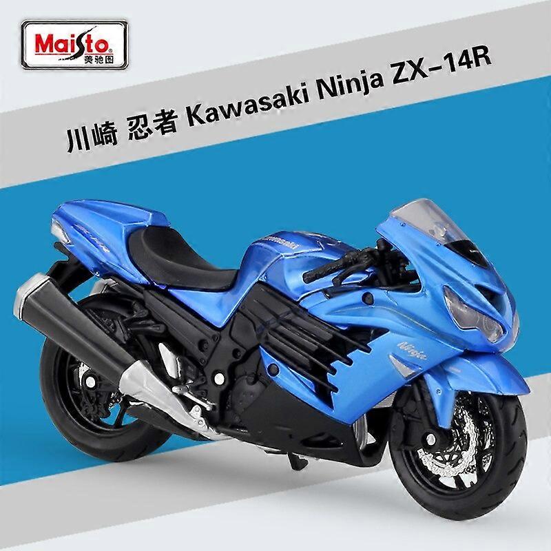 Maisto 1:18 Kawasaki Six-eyed Ninja Zx14r Zx 14r Zx-14r Heavy-duty