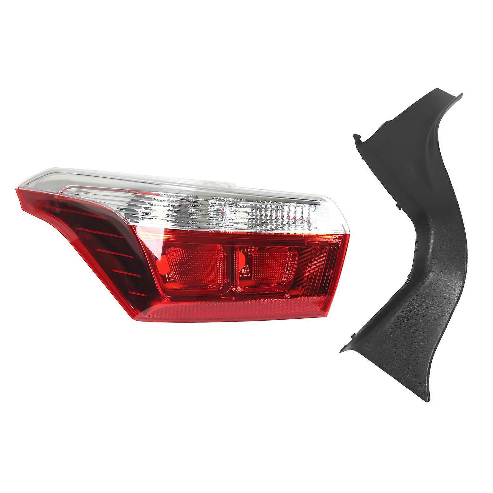 Rear Tail Lamp High Brightness Tail Light Assembly with Bumper Replacement for Citroen CElysee M43 9801848280 Left E2U811