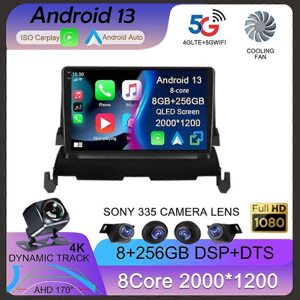 Android 13 Carplay DSP WIFI+4G For DODGE Journey 2009 2010 2011 2012 Car Radio GPS Multimedia Player Stereo Head Unit 2din Audio WQ3932