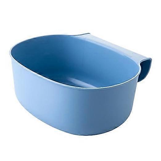 Pcs Closet Door Hanging Garbage Bin (Blue)