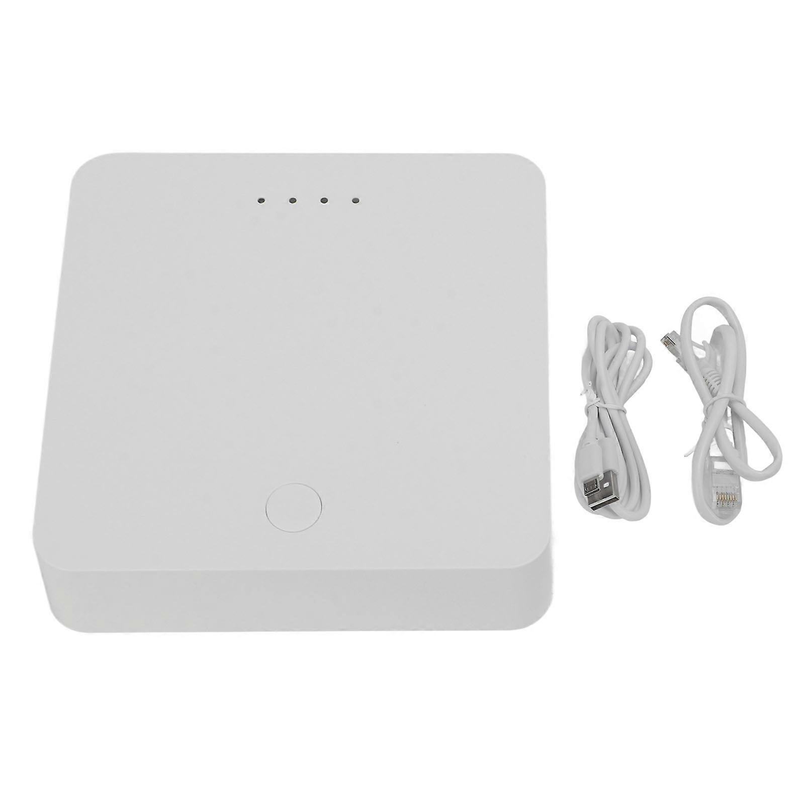 Wifi Gateway Intelligent Wired Gateway Power Saving With 2 Leds For Zigbee 3.0 Smart Home