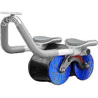 Ab Roller Wheel With Timer Knee Mat, Automatic Rebound Abs Wheel For Home Gym, Abdominal Exercise Wheel For Newbies, For Fitness Streng