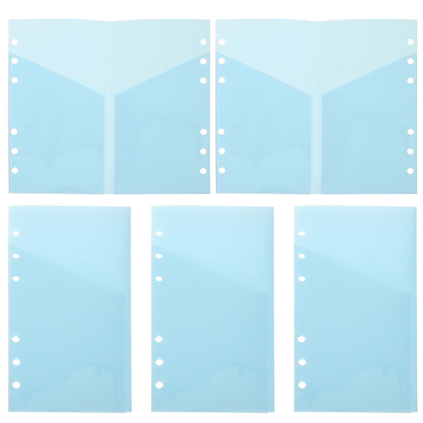 5Pcs Budget Binder Inserts Portable Binder Pockets Portable Binder Pockets Budget Supply