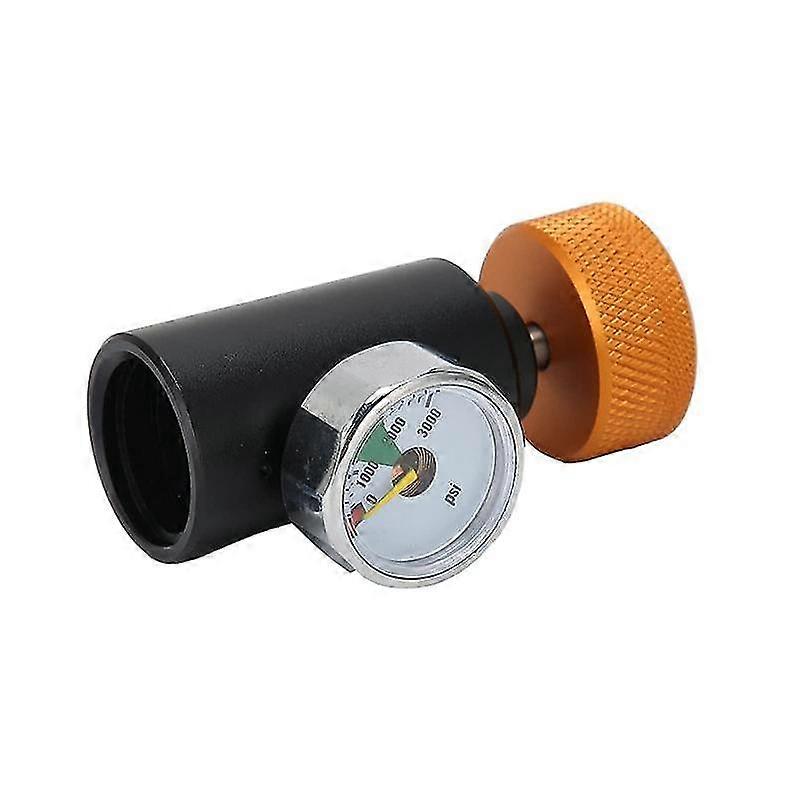 Co2 Tank Refill Adapter Connector Kit, met 3000psi manometer