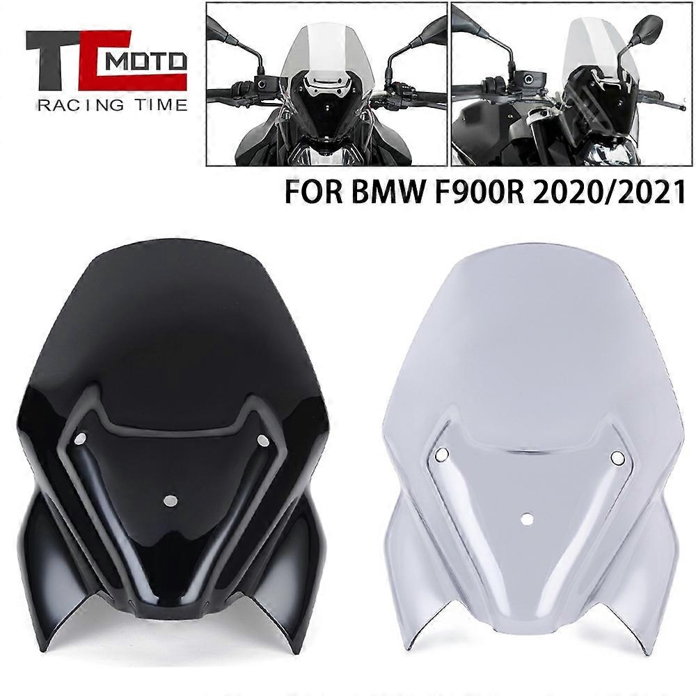 Windschutzscheibe Für BMW F900R (2020–2021) – Transparent/rauch/schwarz, ABS, Aerodynamisch, Einfach Montiert