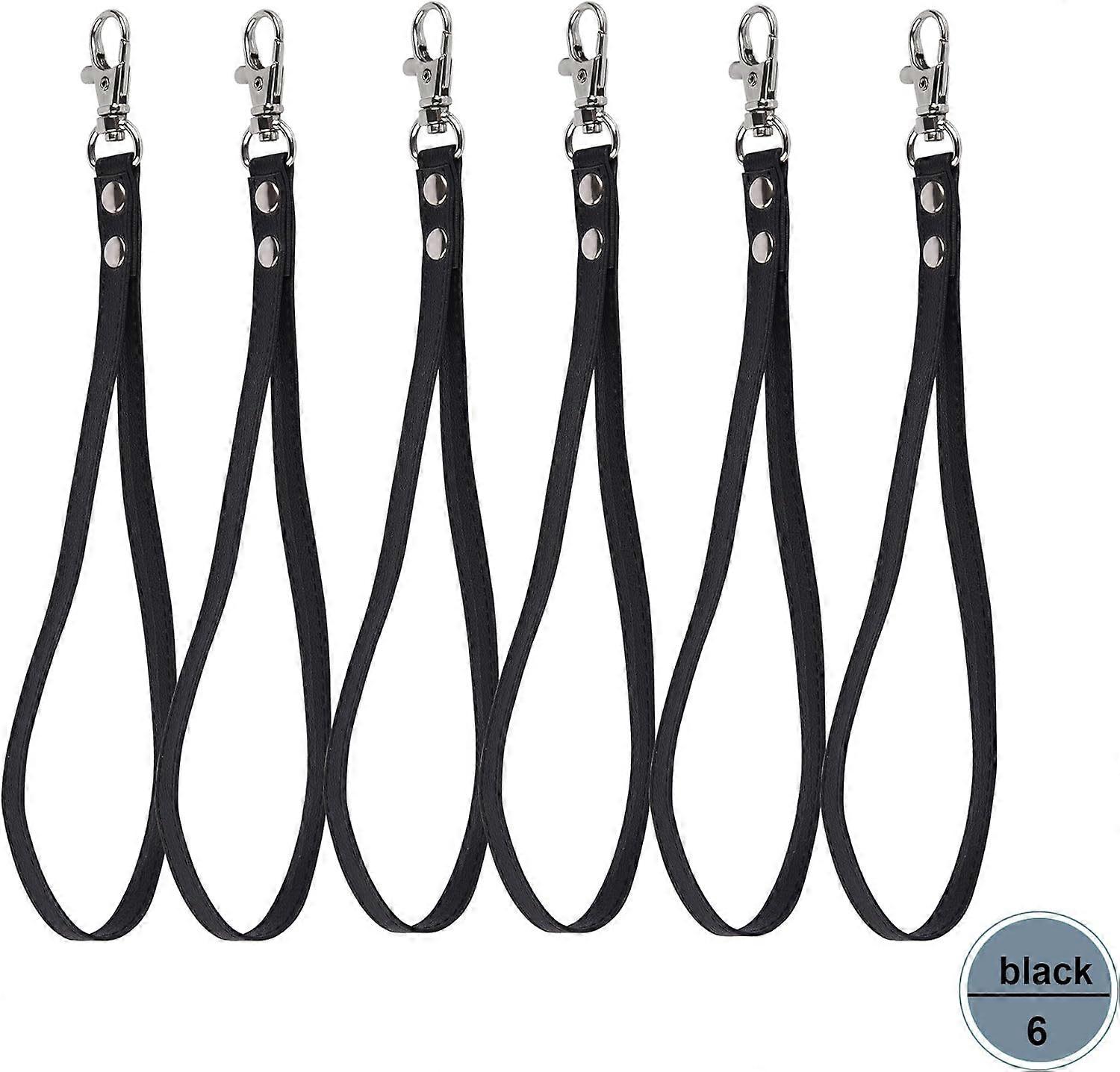 Hand Wrist Straps,Leather [with Lock] use in Cellphones/Cameras/USB Drives/Keychains/ID Name Tag Holders,3pcs Pack