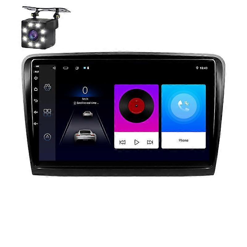 Android Auto For Skoda Superb 2 B6 2008 - 2015 Multimedia Radio Wireless Carplay Navigation GPS