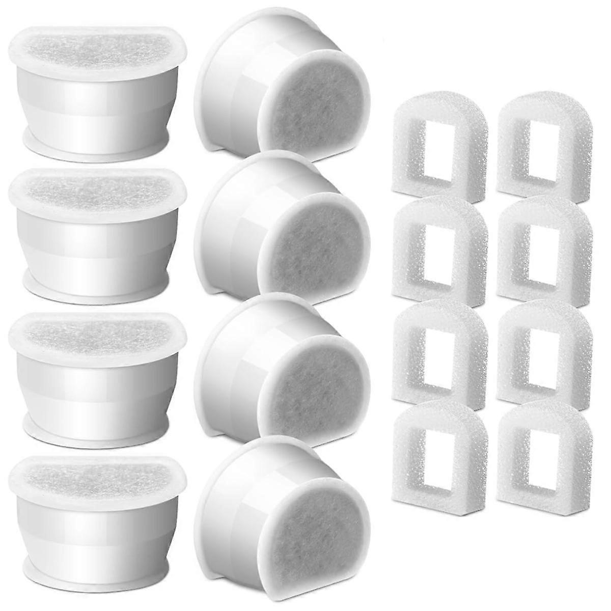 Water Fountain Filters &Foam for Ceramic Butterfly Sedona Cat Fountain Automatic Water Bowl Filters 8PCS
