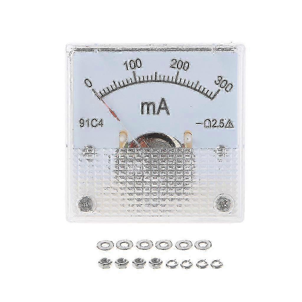 Mini Current Analogue Ammeter Professional Durable 2.5 Accuracy Current Meter
