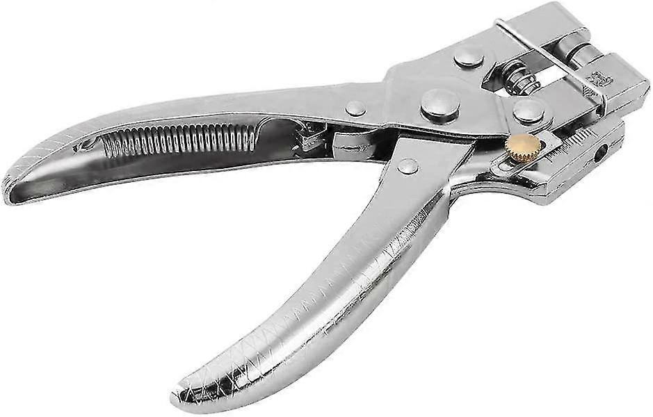 Rivet Setter Punch Eyelet Setting Pliers Belt Eyelet Setting Tool (silver) (1pcs)
