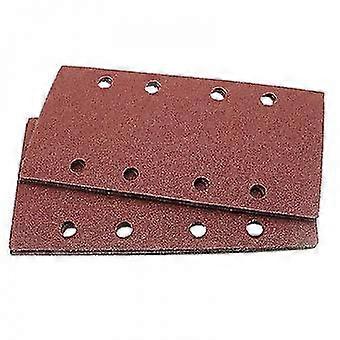 60 Pcs Sanding Pads, Sanding Paper Hook And Loop Sand Sheet 95x185mm Punched 8 Holes Grits 80/120/1