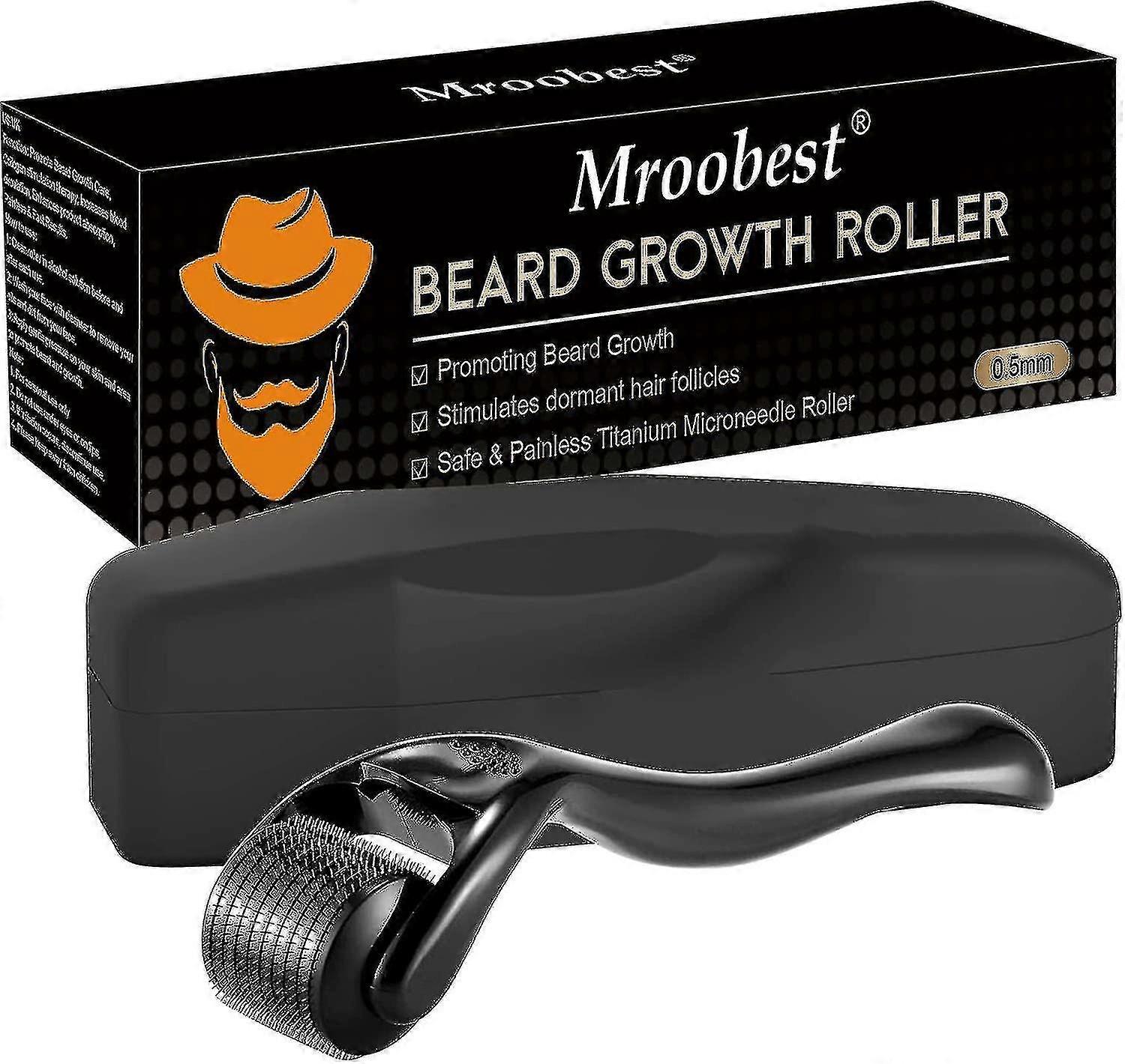 Beard Roller, Beard Roller 0.5mm, Beard Roller, Beard Growth Roller...