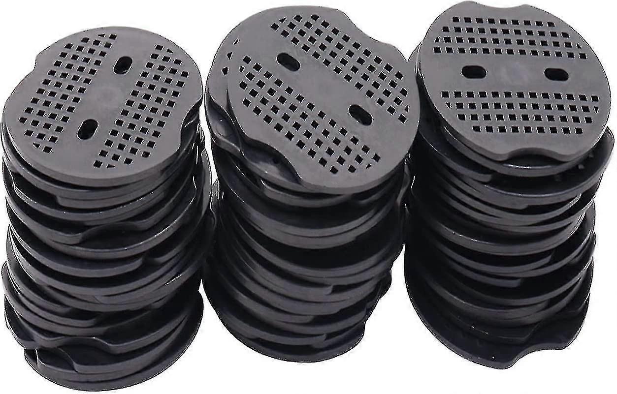 100 قطعة غسالات لأوتاد قماش القنب الصلب ، غسالة مرساة U لأوتاد الحديقة ، أوتاد الخيام