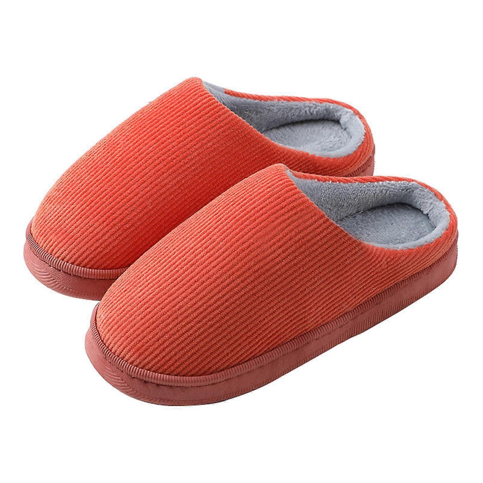 Fluffy Stuffed Slippers Non-slip Indoor House Shoes Comfy Plush Slip For Home Bedroom New