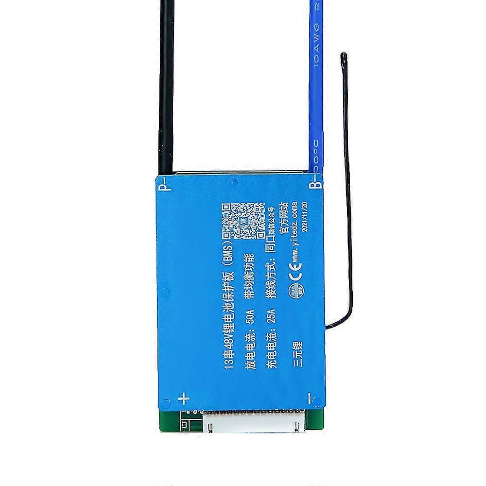Viewleaf Bms 13s 200a Lifepo4 Lithium Battery Management Pcb Protection Board With Balanced Leads Fo