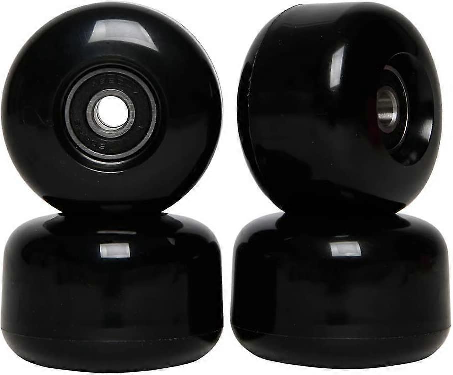 Skeittilaudan rengas ja laakerisetti 54mm skeittilaudan kärjet (4 kpl setti), musta