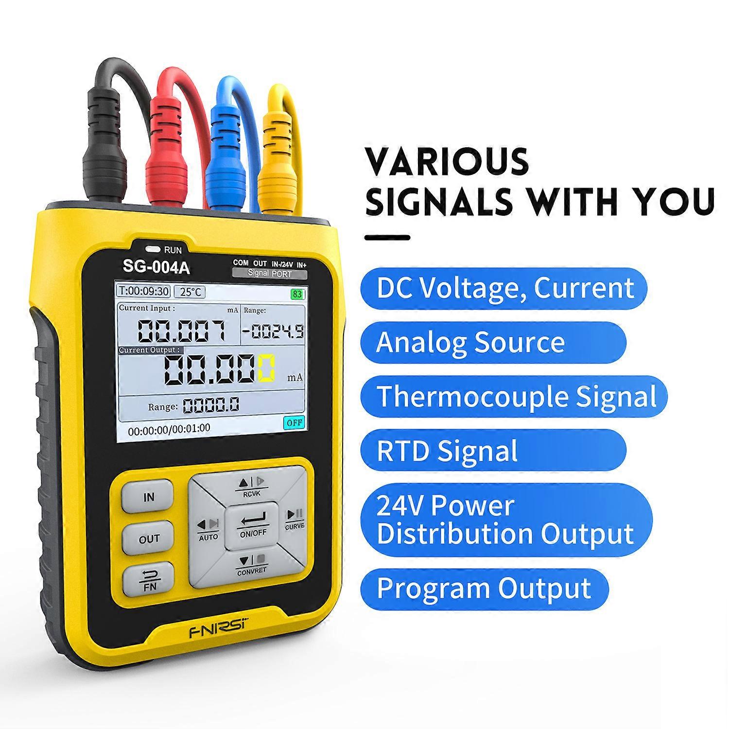 SG-004A 4-20mA Signalgenerator PT100 Thermoelement-Widerstands-Drucktransmitter-Prozesskalibrator-Funktionsgenerator