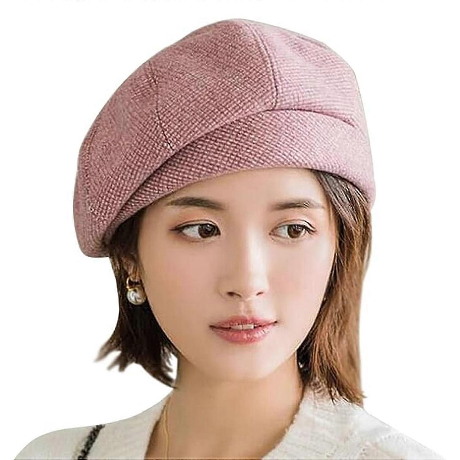 Brown winter hat for ladies