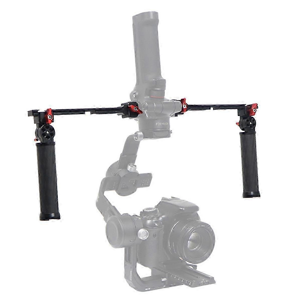 Dual Gimbal Handgrepp För Rs2/3/4 Vikbart kolhandtag Grepp 180 Justerbar för Rs2/3/4 A