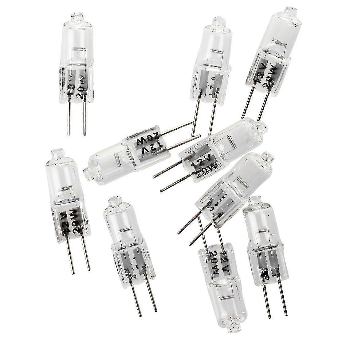 10 x G4 12V 20W klare Halogenkapsel-Lampenleuchte