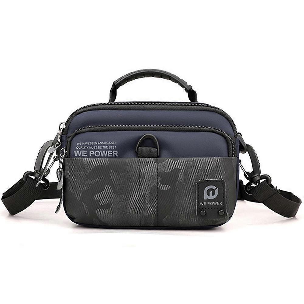 WEPOWER 1791 Men Business Casual Nylon Single Shoulder Crossbody Bag,Size L 25x10x19cm