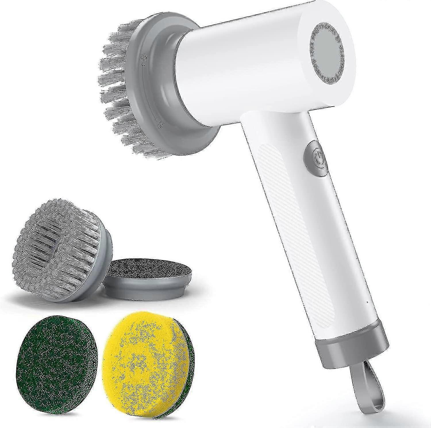 Electric Cleaning Brush, Cordless Hand Scrubber, Usb Rechargeable