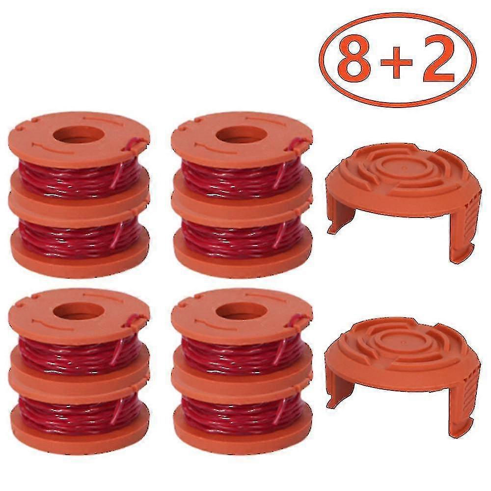 Line Mowing Wire Lawn Mower Accessory With 2 Covers