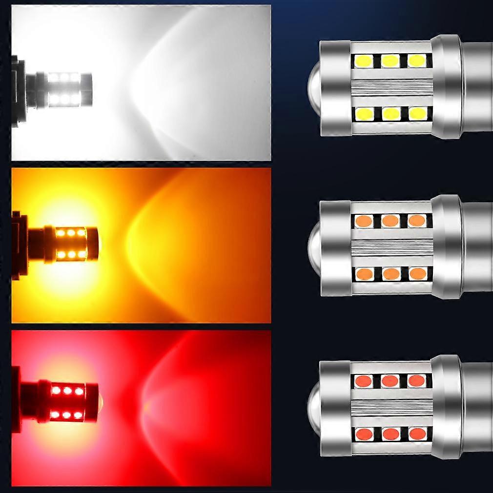 1PC  T20 T25 7443 W21W 7440 W21/5W 3156 P27W 3157 P27/7W Auto Turn Signal Reverse Brake Lamp License Plate Led Light