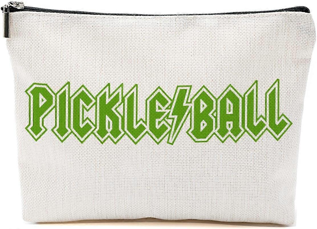 Pickleball Δώρα Pickleball Αξεσουάρ, Pickleball τσάντα μακιγιάζ, Δώρα για τους λάτρεις του pickleball Γυναίκες κορίτσι ξάδερφος καλλυντική τσάντα, Pickleball Player δώρα για να