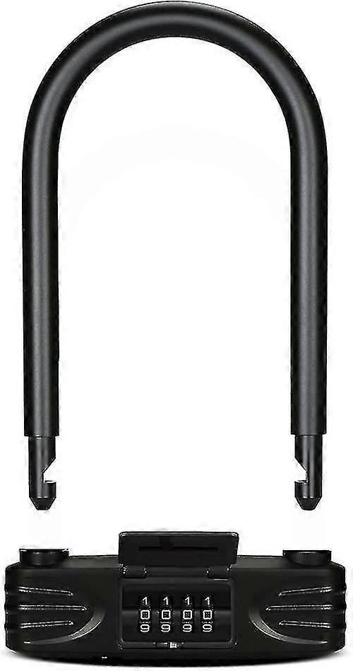 Heavy Duty Combination Bicycle U Lock, 12mm Bicycle Lock, Bicycle Heavy Duty Combination U Lock, Bicycle Lock, Anti-theft